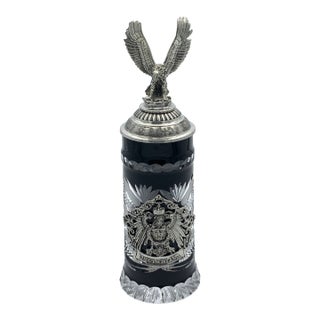 King Werk Lord of Crystal German Beer Stein For Sale