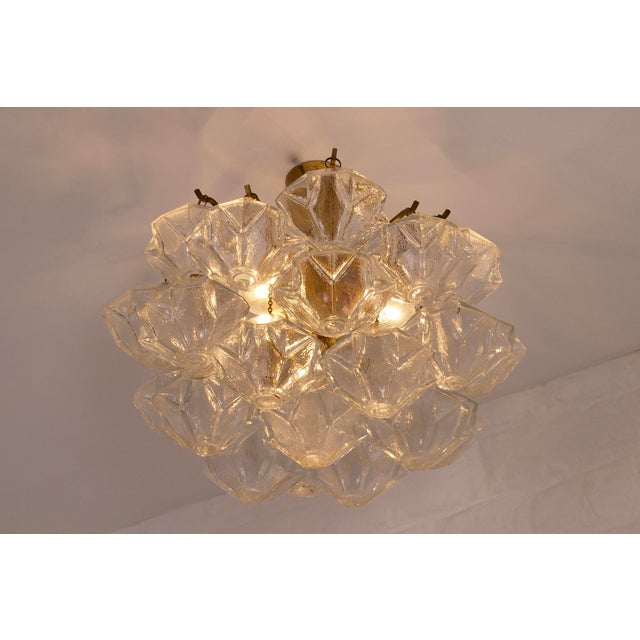 Brass Pagoda Suspension Ceiling Light, 1970s For Sale - Image 6 of 13