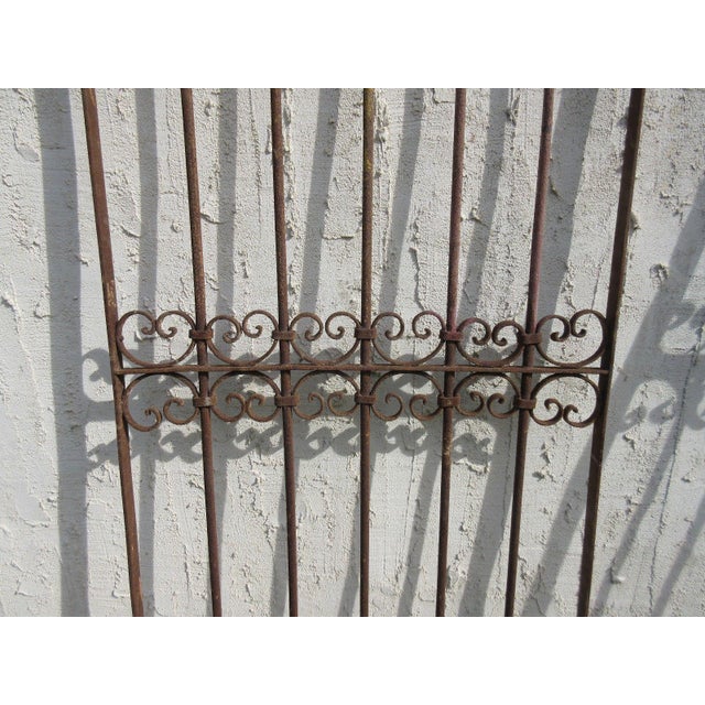 Antique Victorian Iron Door For Sale - Image 4 of 7
