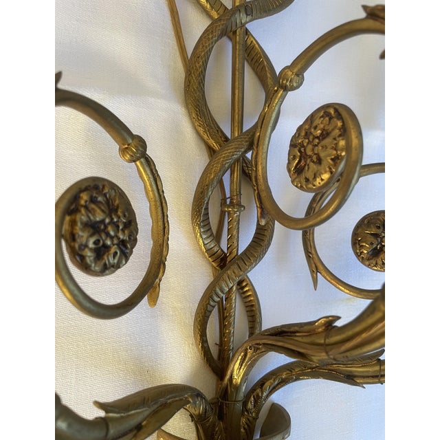 Antique Directoire Wall Lamps, 1890s, Set of 2 For Sale - Image 13 of 14