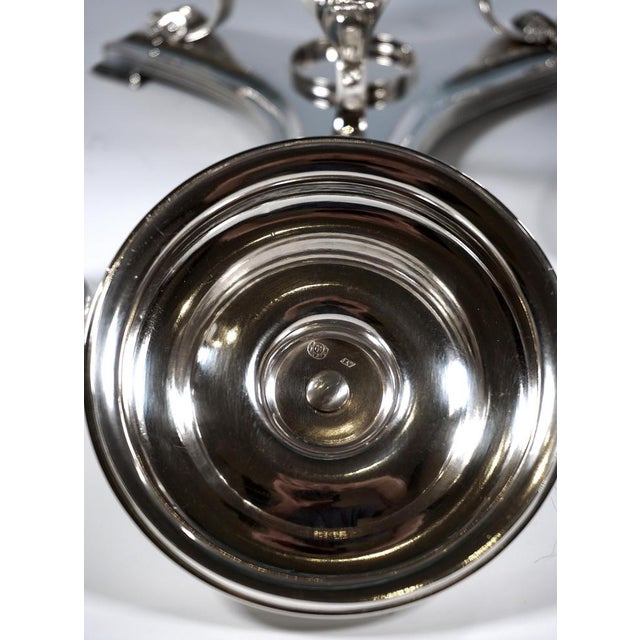 Antique Silver Samovar with Burner attributed to Alois Zitterhofer, Vienna, 1838 For Sale - Image 6 of 9