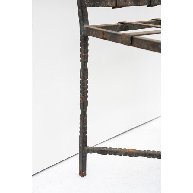 Metal Vintage Chairs, 1950s, Set of 4 For Sale - Image 7 of 14