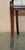Vintage Regency Style Hardwood Saber Leg Office Desk Chair For Sale - Image 12 of 18