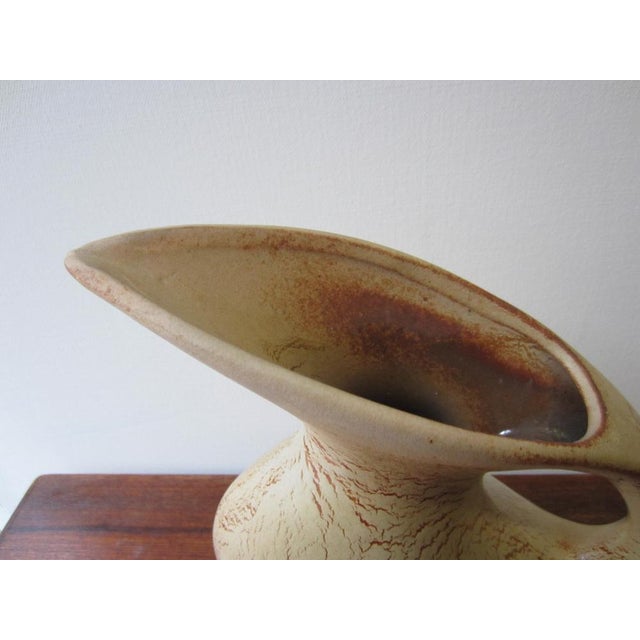Italian Ceramic Vase Jug from Bertoncello For Sale - Image 4 of 7