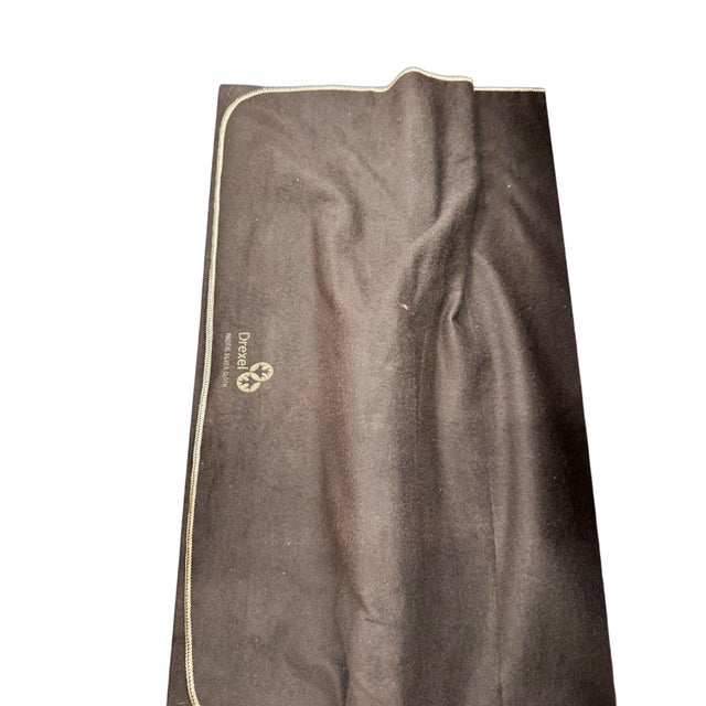 1970s Vintage Drexel Heritage Expandable Rolling Bar Cabinet For Sale - Image 10 of 12