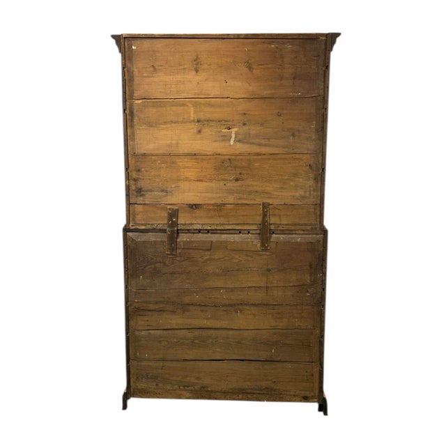 Early 19th Century Gustavian Style Cupboard Top Secretary Desk For Sale - Image 11 of 11