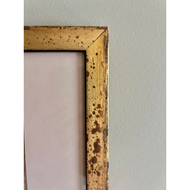 Early 20th Century Antique Pen and Ink Male Portrait Sketch, Framed For Sale - Image 5 of 10