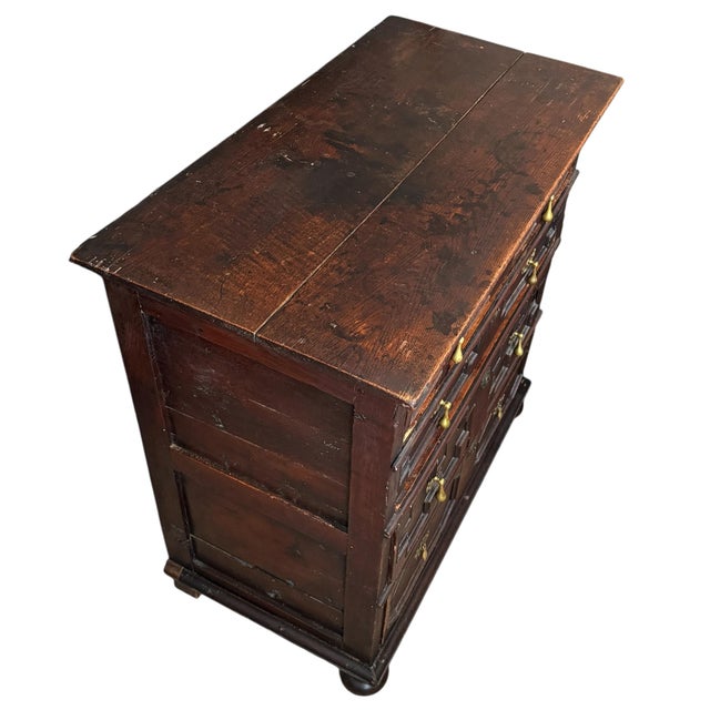 Wood Northern European Baroque Chest of Drawers For Sale - Image 7 of 17