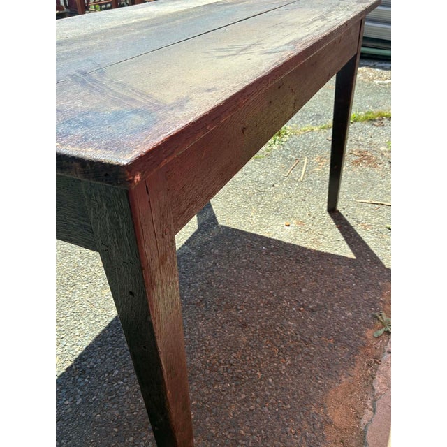 Oak Dining Table, 1950s For Sale - Image 4 of 7