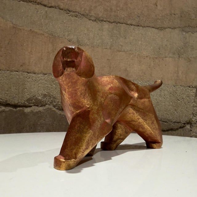 Japanese Nambu Tekki Handmade Cast-Iron Tiger Okimono Ornament For Sale - Image 9 of 12