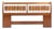 Kipp Stewart for Drexel Declaration Mid Century Walnut King Headboard For Sale