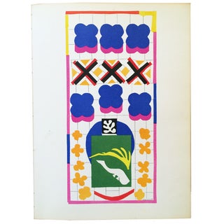 Henri Matisse Original Lithograph Poissons Chinois For Sale