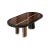 Columbus Dining Oval Table with Three Legs in Wood by Hommés Studio For Sale - Image 6 of 12