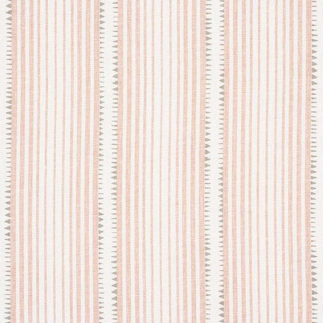 Sample- Schumacher X David Oliver Moncorvo Fabric in Blush For Sale
