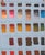 Contemporary Penny Purpura Pantone Color Swatch Composition Oil For Sale - Image 3 of 7