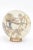 Mid-Century Modern Vintage Embedded Gear and Clock Part Round Lucite Sculpture, French, 1960's For Sale - Image 3 of 9