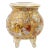 19th Century Hand Painted / Gilt Footed Satsuma Vase For Sale