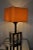 Silver Cubic Table Lamp from Lumica, 1970s For Sale - Image 8 of 10