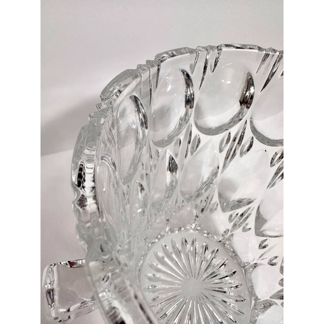 Mid 20th Century Crystal Glass Ice Bucket Germany For Sale - Image 5 of 8