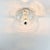 1970s XL Space Age Mid-Century Glass Ceiling Light/Flush Mount Wave/Futura Model by Koch & Lowy for Peill & Putzler, Germany, 1970s For Sale - Image 5 of 12