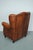 Vintage Dutch Cognac Colored Leather Club Chair For Sale - Image 9 of 18