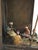 Bronze Early 20th Century Original Orientalist Austrian/ Vienna Cold Painted Bronze Lamp of a Classroom For Sale - Image 8 of 18