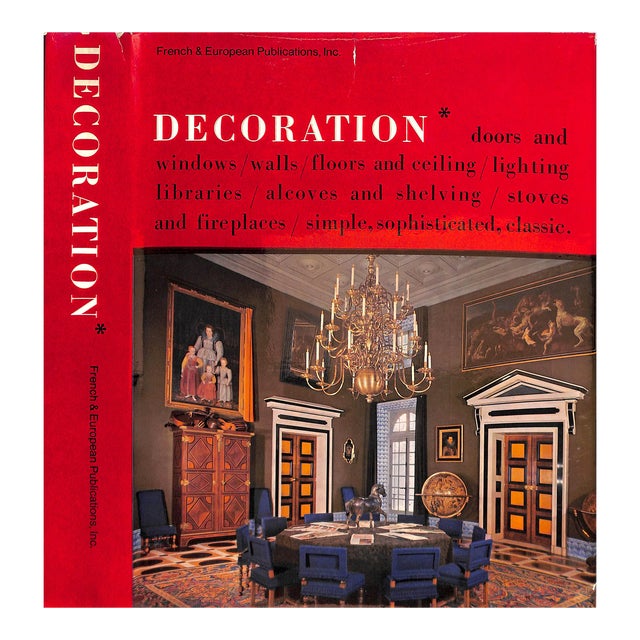 "Decoration*" Book, 1962 For Sale