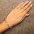 Haus of Brilliance 14k Two Toned Gold 2.00 Cttw Diamond Bypass and Swirl Link Bracelet (H-I Color, SI1-SI2 Clarity) - 7" Inches For Sale - Image 4 of 5