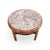 Here, two cultures converge: the craftsmanship of the post-war era and the aesthetics of Art Deco. The round, light marble...