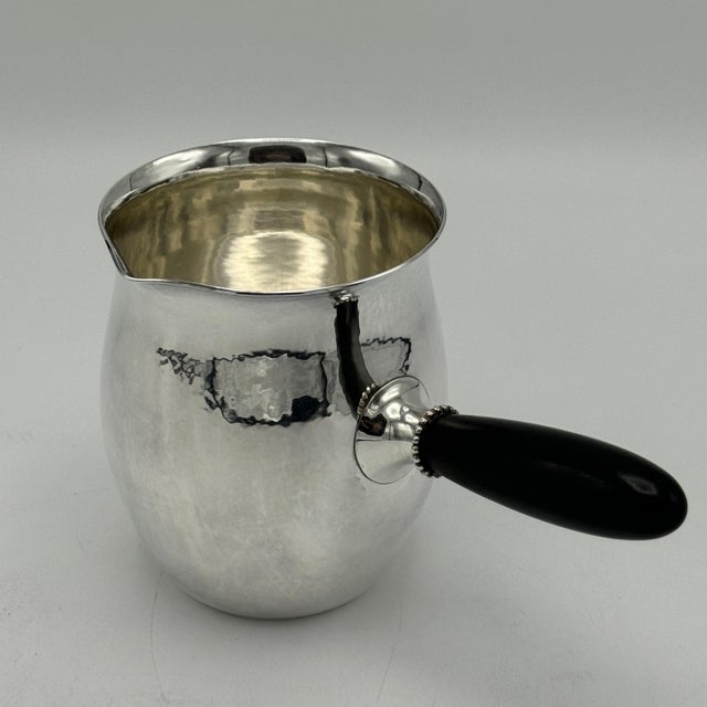 Modern Georg Jensen Six Piece Sterling Silver Tea and Coffee Service Denmark 1915 For Sale - Image 3 of 14