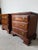 American Vintage Chippendale-Style Mahogany Three-Drawer Nightstands – A Pair For Sale - Image 3 of 13