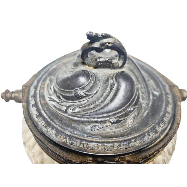 Art Nouveau German Biscuit Box from Loetz, 1890s For Sale - Image 16 of 18