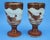 MEASUREMENTS: Height: 10 cm; Diameter: 5.3 cm; Weight: 0.179 kg Item : A refined and antique pair of sake glasses...