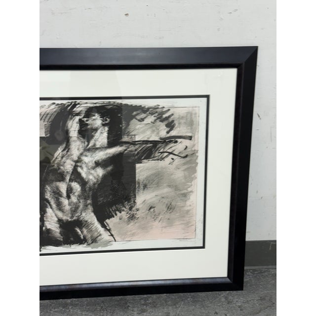 1990s Trevor Southey "Lifting" Limited Edition Lithograph, Signed + Numbered 50/150, Circa 1998 For Sale - Image 5 of 12