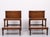 Mahogany and Leather Library Steps, England, 1930, Set of 2 For Sale - Image 10 of 12