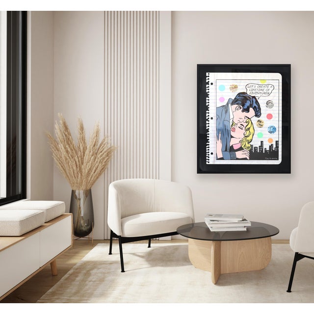 Nelson De La Nuez is one of the most sought-after contemporary Pop artists practicing today. His striking, vivid mixed...