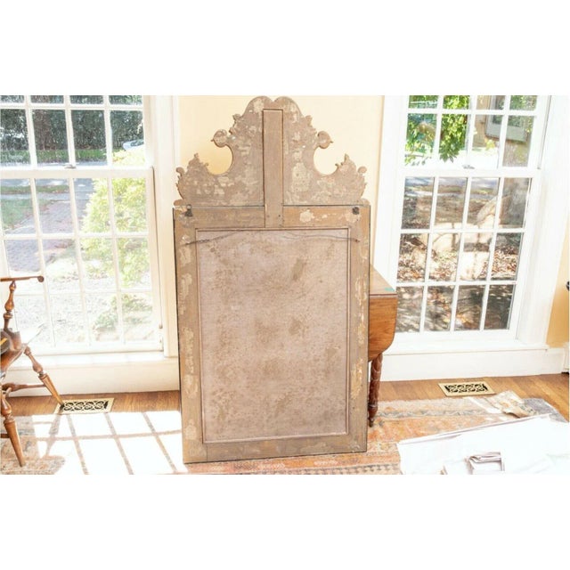 20th Century Antique Chinoiserie Gilt Wood Statement Mirror For Sale - Image 11 of 13