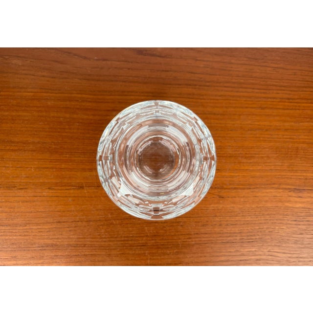 Mid-Century Modern German Vase in Lead Crystal Glass, 1960s For Sale - Image 4 of 12