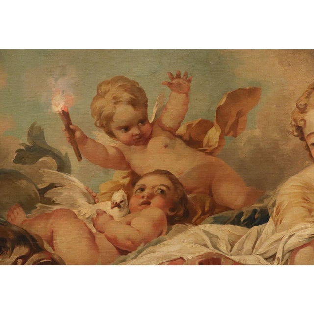 Cerchia Di Francois Boucher, the Birth of Venus Boucher, 1770, Oil on Canvas For Sale - Image 12 of 14