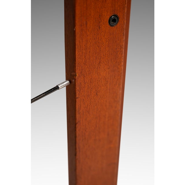 Mid-Century Danish Modern Coffee Table After Afra & Tobia Scarpa for Cassina in Teak Wood W/ Smoked Glass, C. 1970s For Sale - Image 16 of 16