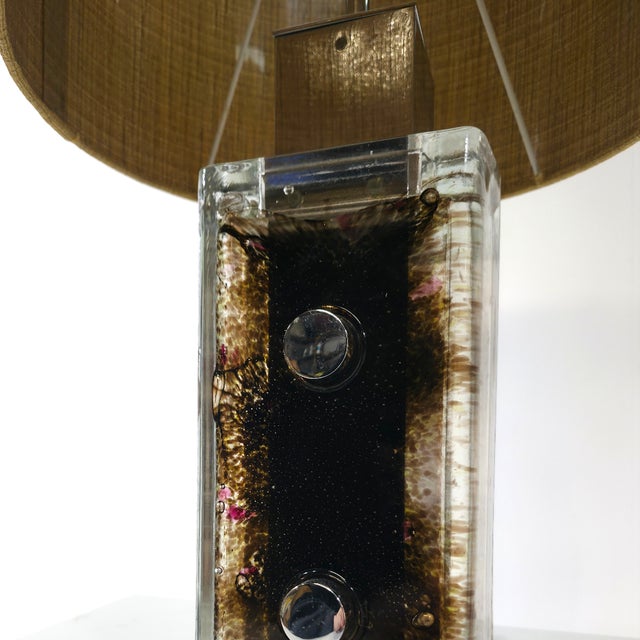 Mid-Century Modern Table Light in Murano by Helena Tynell for Glashütte Limburg, 1970s For Sale - Image 3 of 10