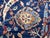 Navy Blue Bijar Persian Style Floral Wool Rug, 8' X 11' For Sale - Image 6 of 14