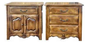 Ethan Allen Country French Nightstands Finish 236 - A Pair