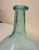 Antique 1797-30 Gallatin-Kramer Glassworks Hand Blown Glass Aqua Bulbous Bottle For Sale - Image 4 of 11
