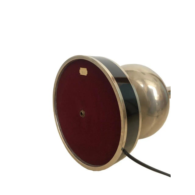 Mid-Century Modern Spanish Chrome Table Lamps, 1970s, Set of 2 For Sale - Image 3 of 6