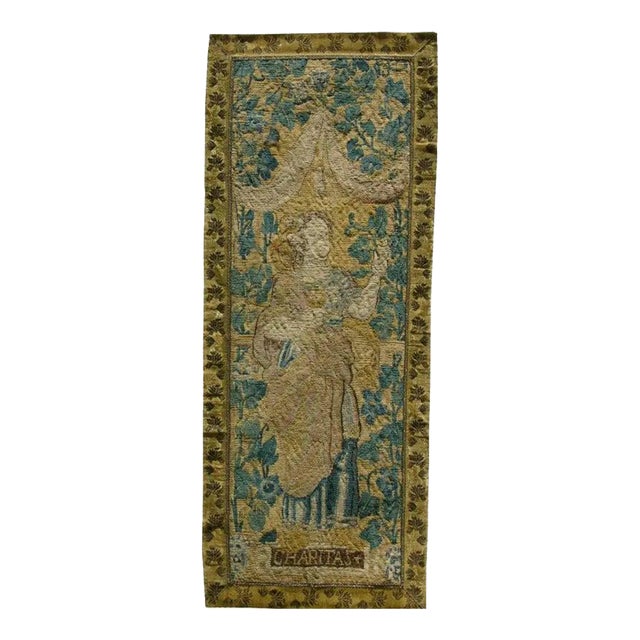 Antique 16th Century Flemish Tapestry For Sale