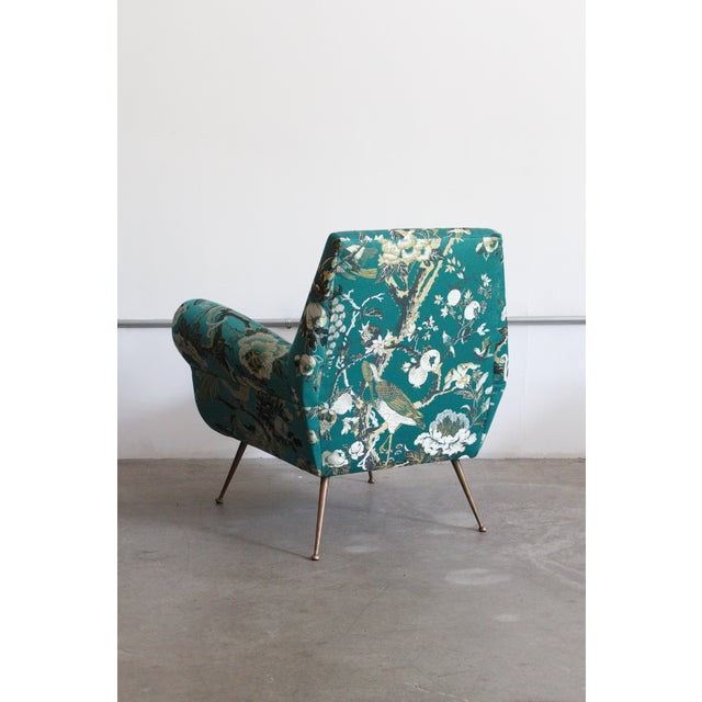 Gigi Radice Gigi Radice Armchair in Dedar Silkbird For Sale - Image 4 of 6
