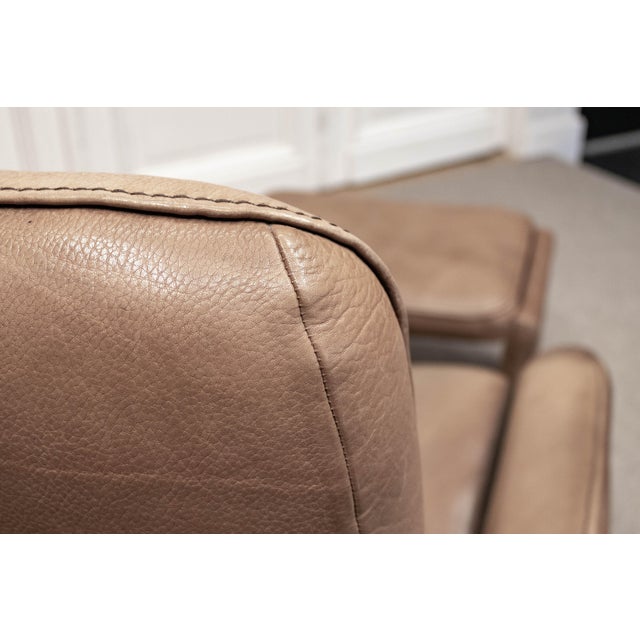 Lounge Chair with Ottoman from de Sede, Switzerland, 1960s, Set of 2 For Sale - Image 10 of 12