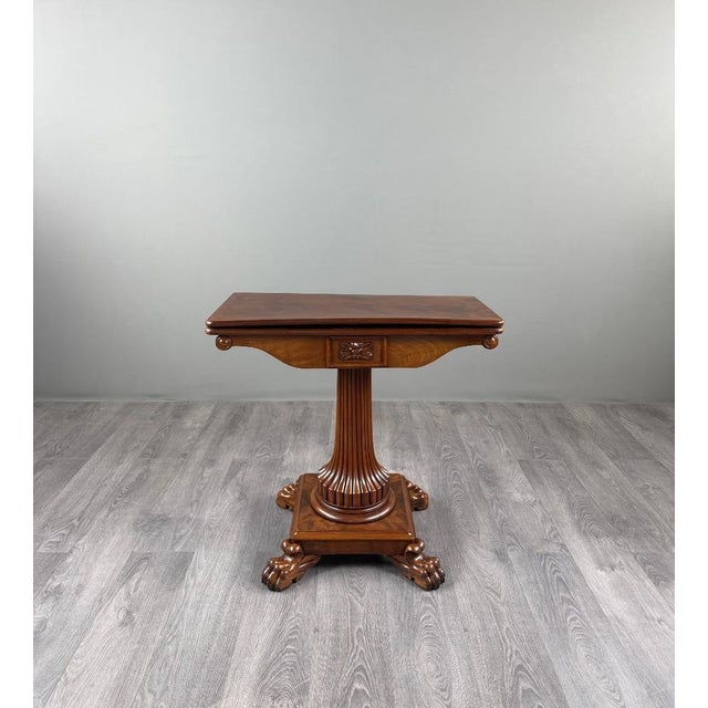 19th Century Mahogany Games Table For Sale - Image 12 of 12