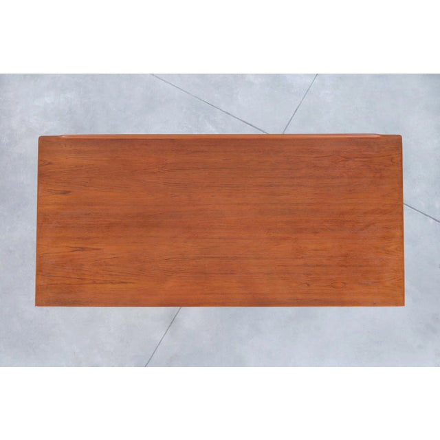 Scandinavian Modern Teak Executive Desk by Goran Strand for Lelangs Mobelfabrik For Sale - Image 12 of 12